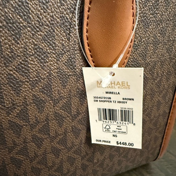 Michael Kors Mirella Small Signature Logo Crossbody Bag NWT - Picture 6 of 6